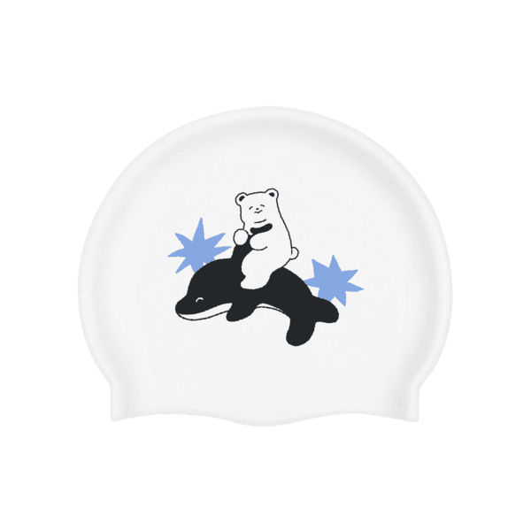 Happy Polar Bear swimcap 해피폴라베어 수모