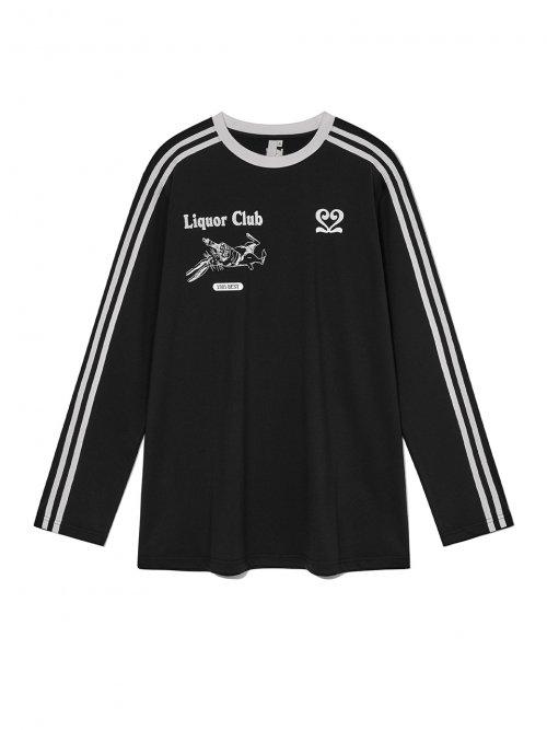 Football Long-Sleeve Shirt Black
