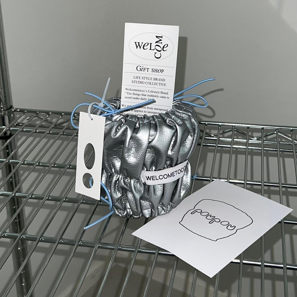 POU POU POT (SILVER)  식물 화분