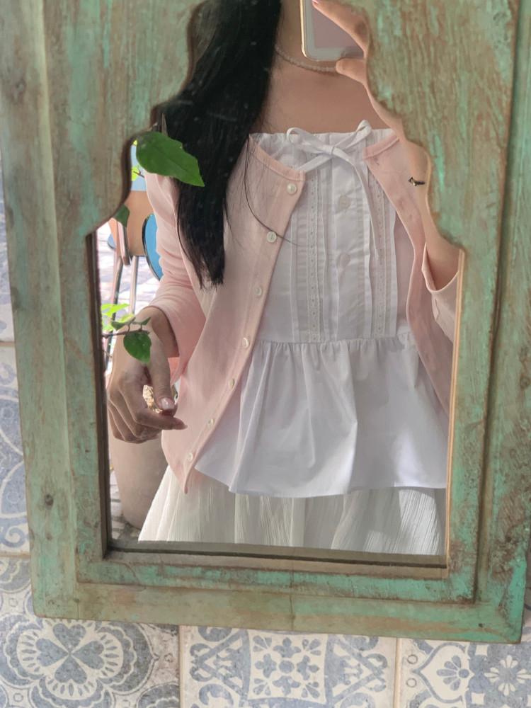 [MADE/당일발송] 플레인 썸머 가디건, 여성 여름 살안타템 가디건