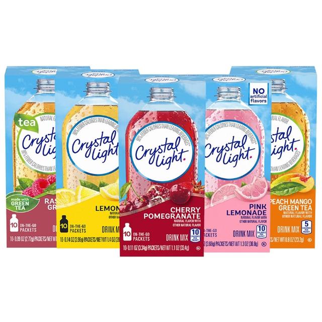 크리스탈라이트 핑크레몬에이드 피치망고 라즈베리그린티