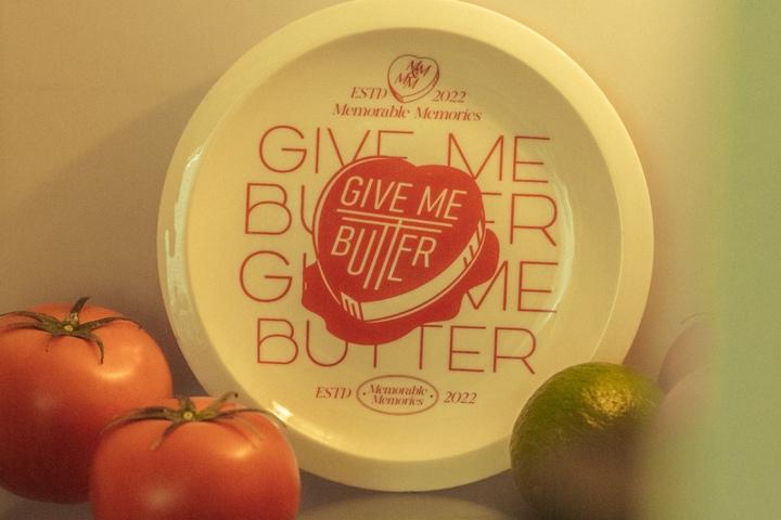 Red Butter Edition .000 Heart Plate