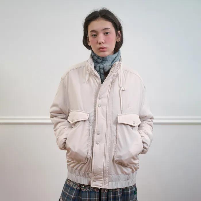 [11월 21일 예약발송]278. Pocket Jumper_Ivory