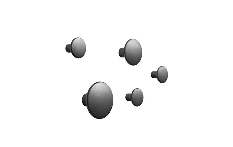 무토 닷츠 메탈 블랙 Set Of 5