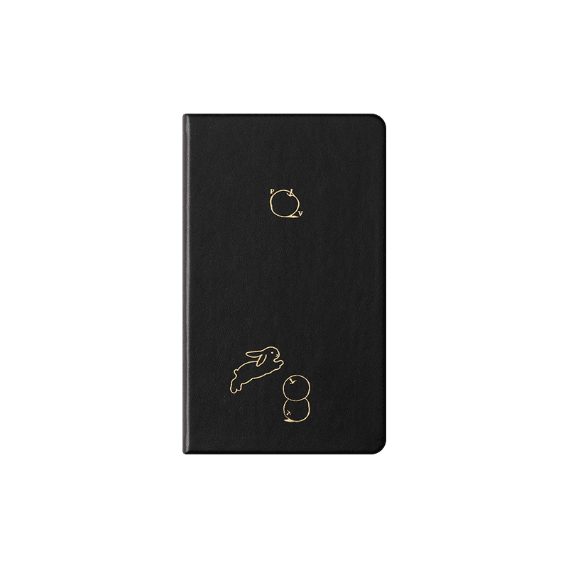 KBP X POV Apple Bunny Journal Black  애플 버니 저널 블랙