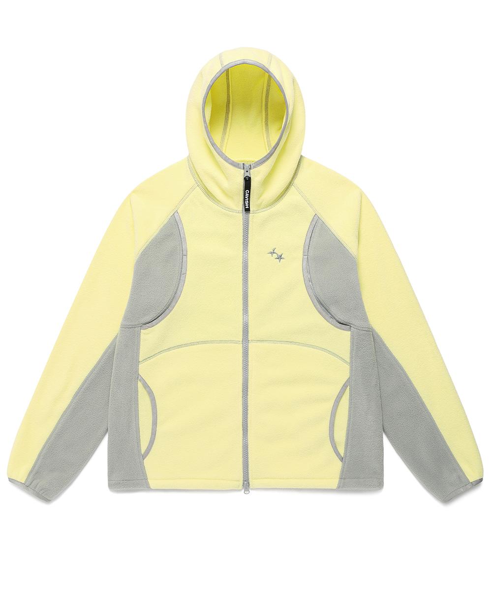 4-POCKET FLEECE JACKET[YELLOW]