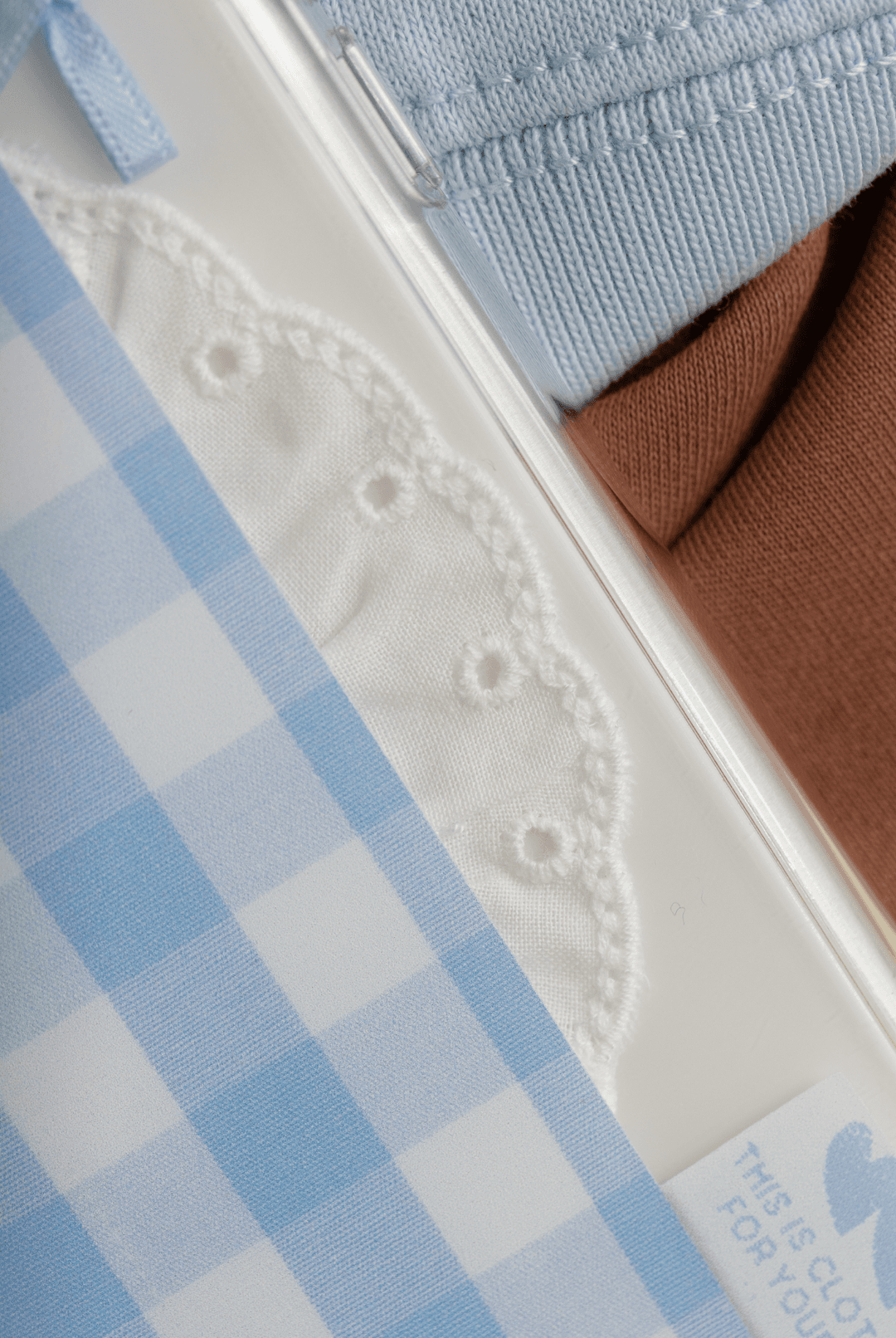 CLOTHING CASE (Shirt) 006 - pale blue