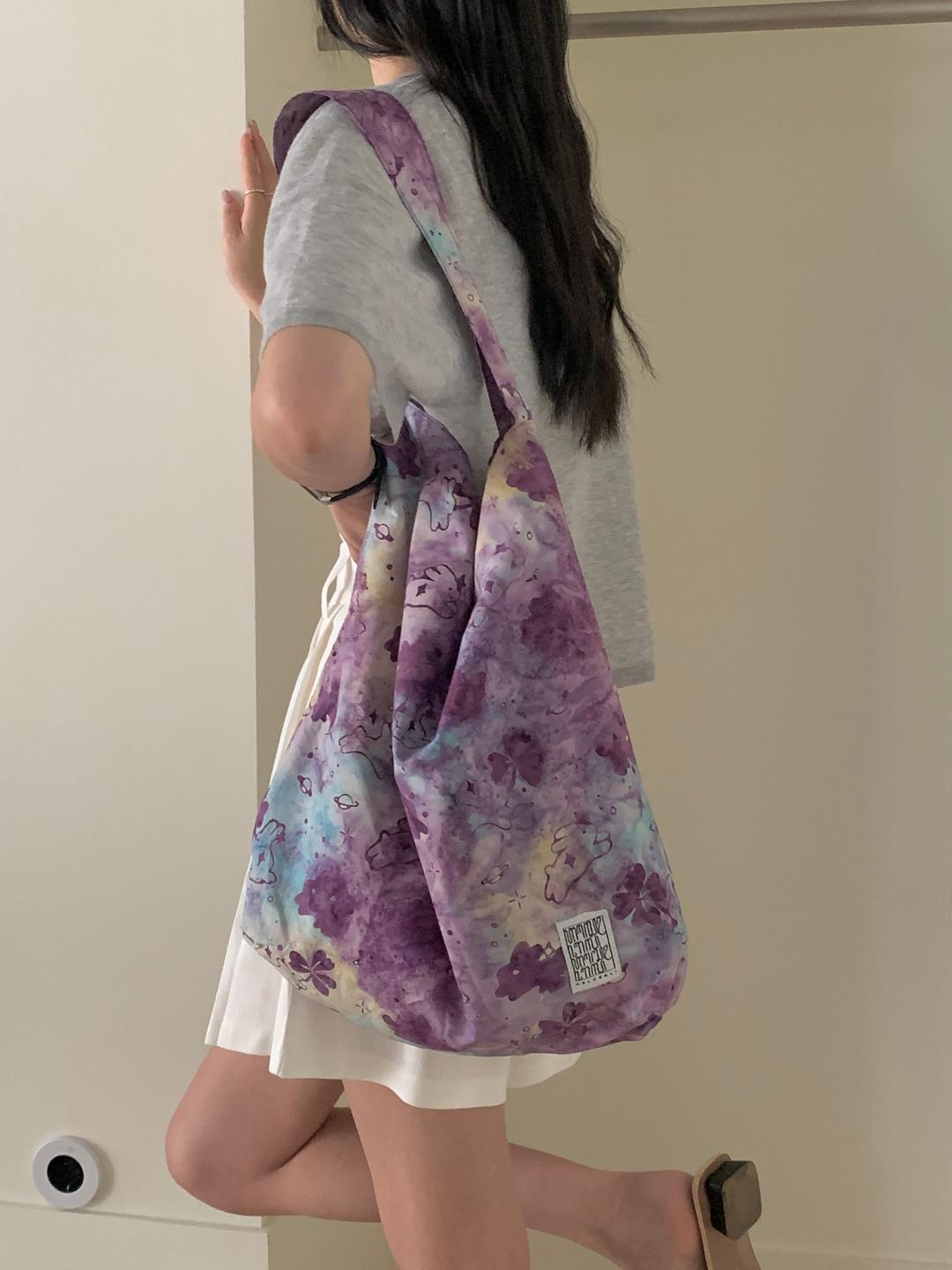 Bunny Clover - Misty Purple Totebag
