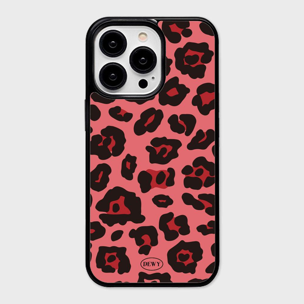 Cherry leopard phone case