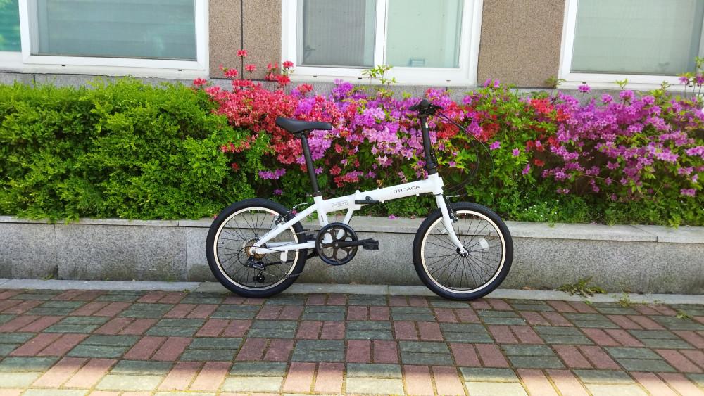 티티카카 스트림 D7 : 시마노 7단 기어,알루미늄 접이식 미니벨로, 20인치 자전거 (신장 140 ~ 170 중반 / 스트림 P7 업그레이드 New color)