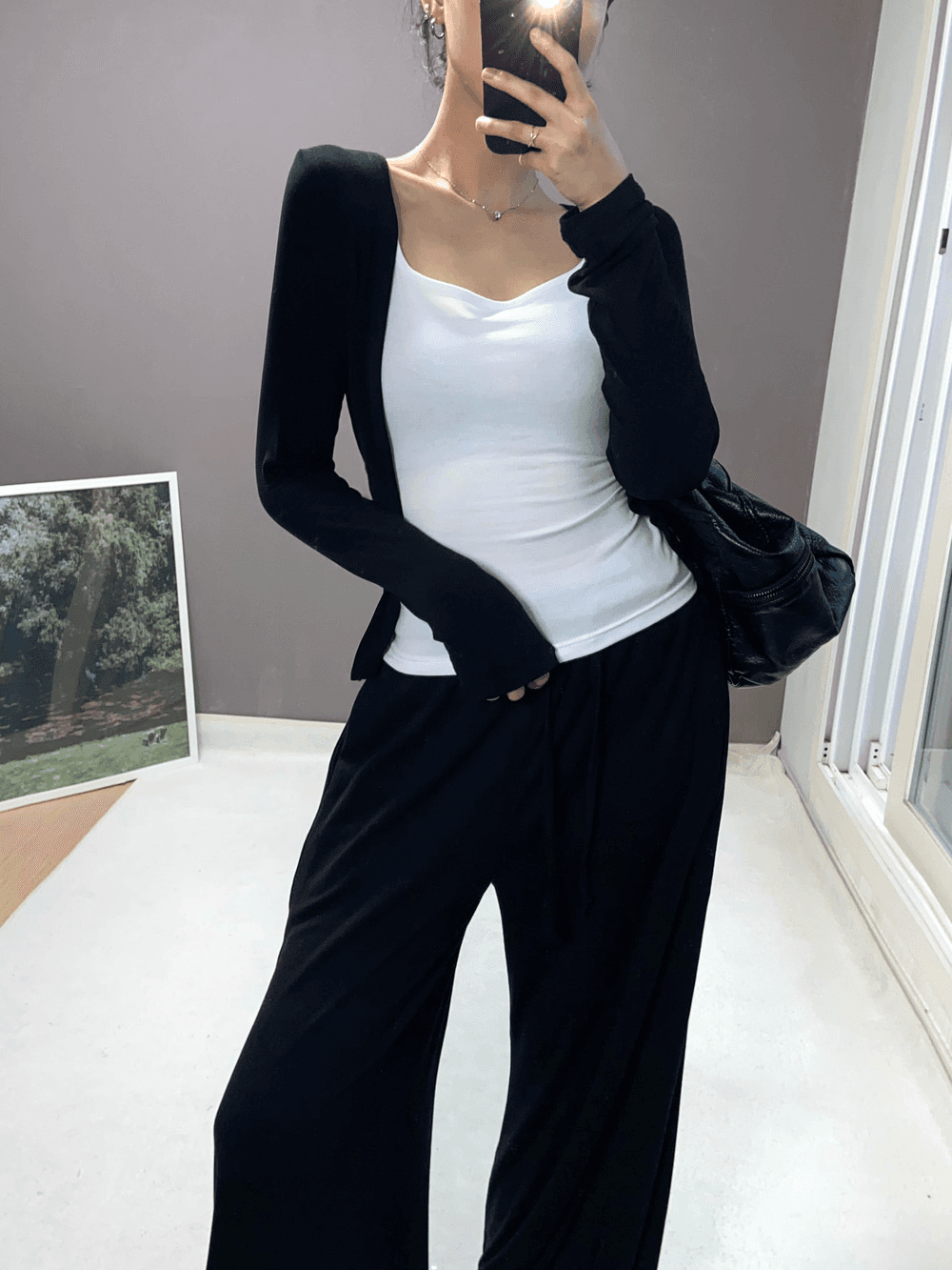 비츠앤밥스 COY OPEN CARDIGAN