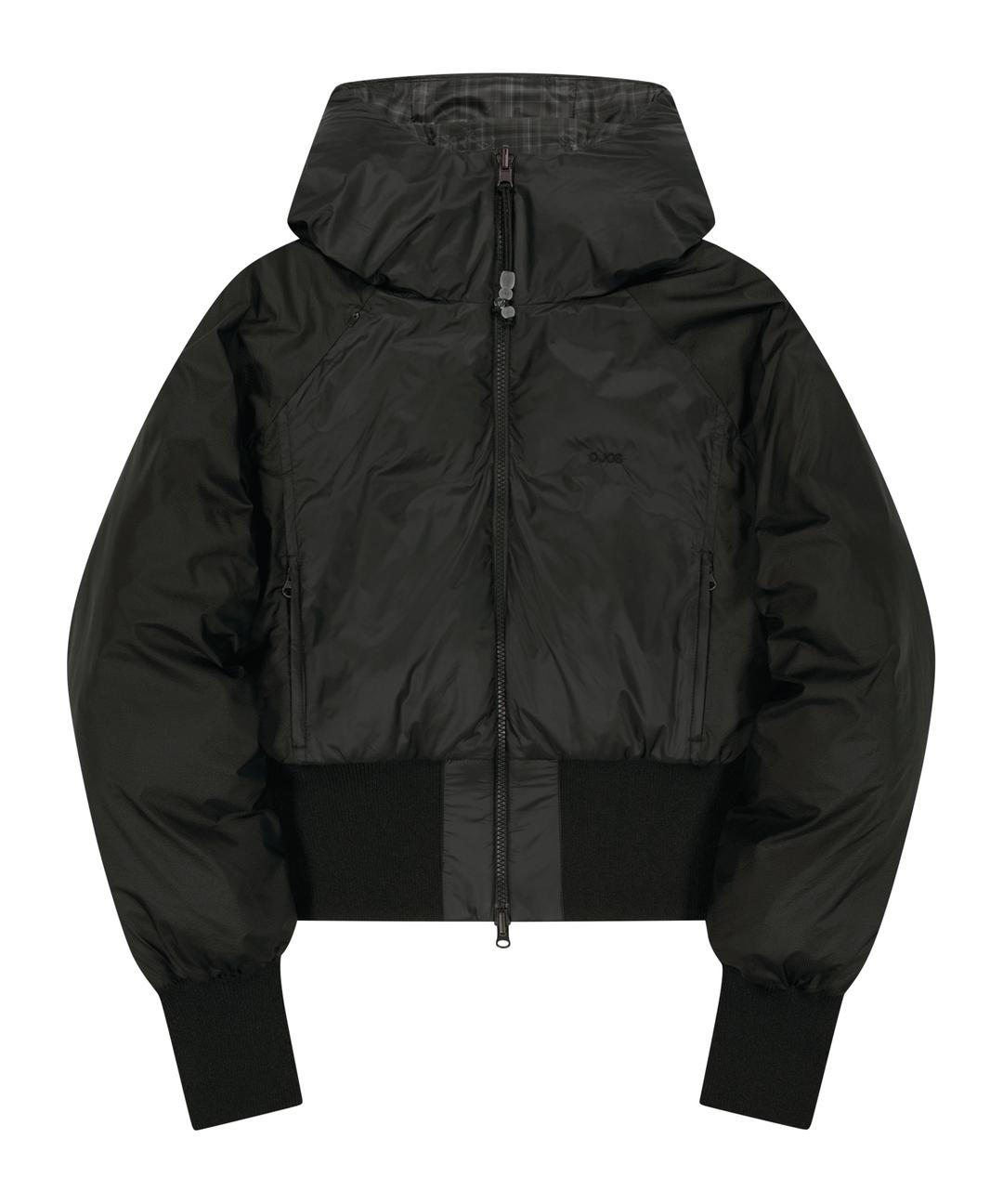 [PRE-ORDER/11월 초 순차배송] Reversible Check Padded Jacket / Black