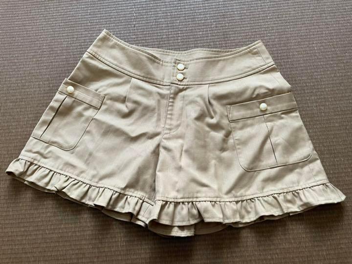 로디스폿　리본프릴의 귀여운미니큐롯　S사이즈