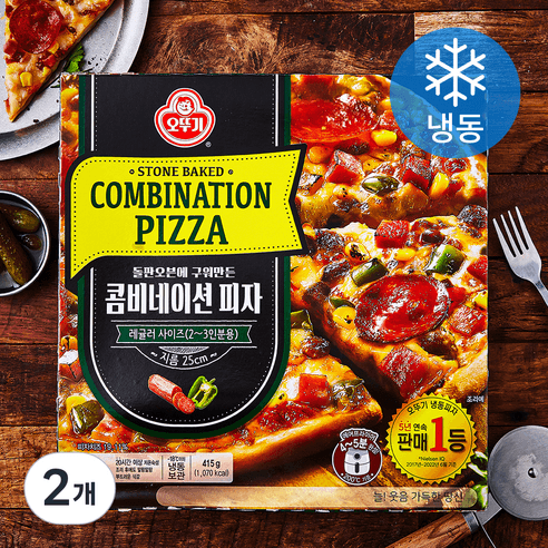 오뚜기 콤비네이션 피자 (냉동)