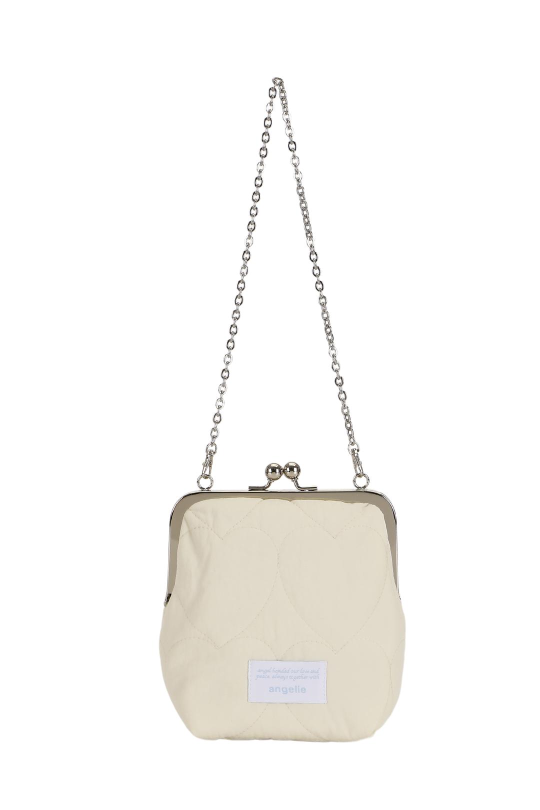 TOAST BAG MEDIUM / HEART IVORY