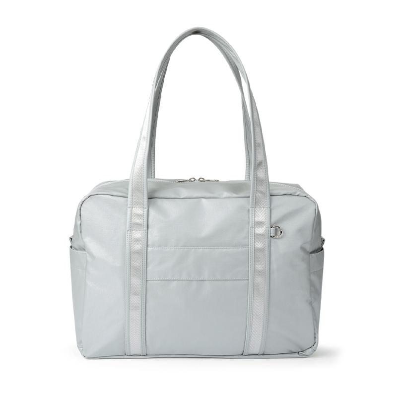 DAILY LITE DUFFLE BAG _ SHINY MINT SILVER