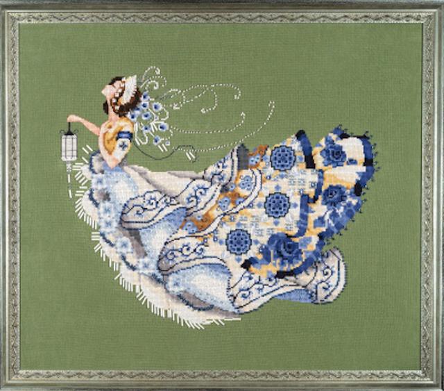 Worldwide Free Shipping Nora Corbett  mirabilia Cross Stitch MD185 Nightingale Chart or Semi Kit