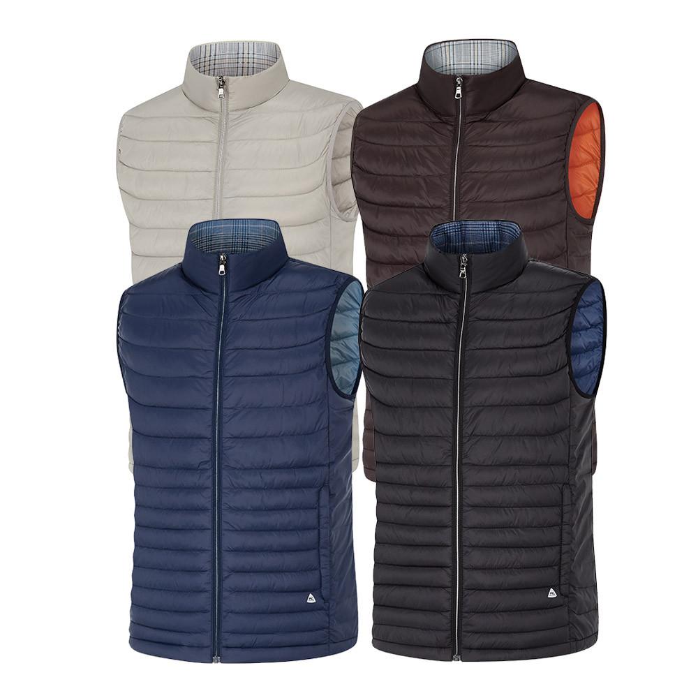 콜핑 남성 등산 웰론 등산 조끼 겨울 안감배색 집업 레이노 KRV0760M