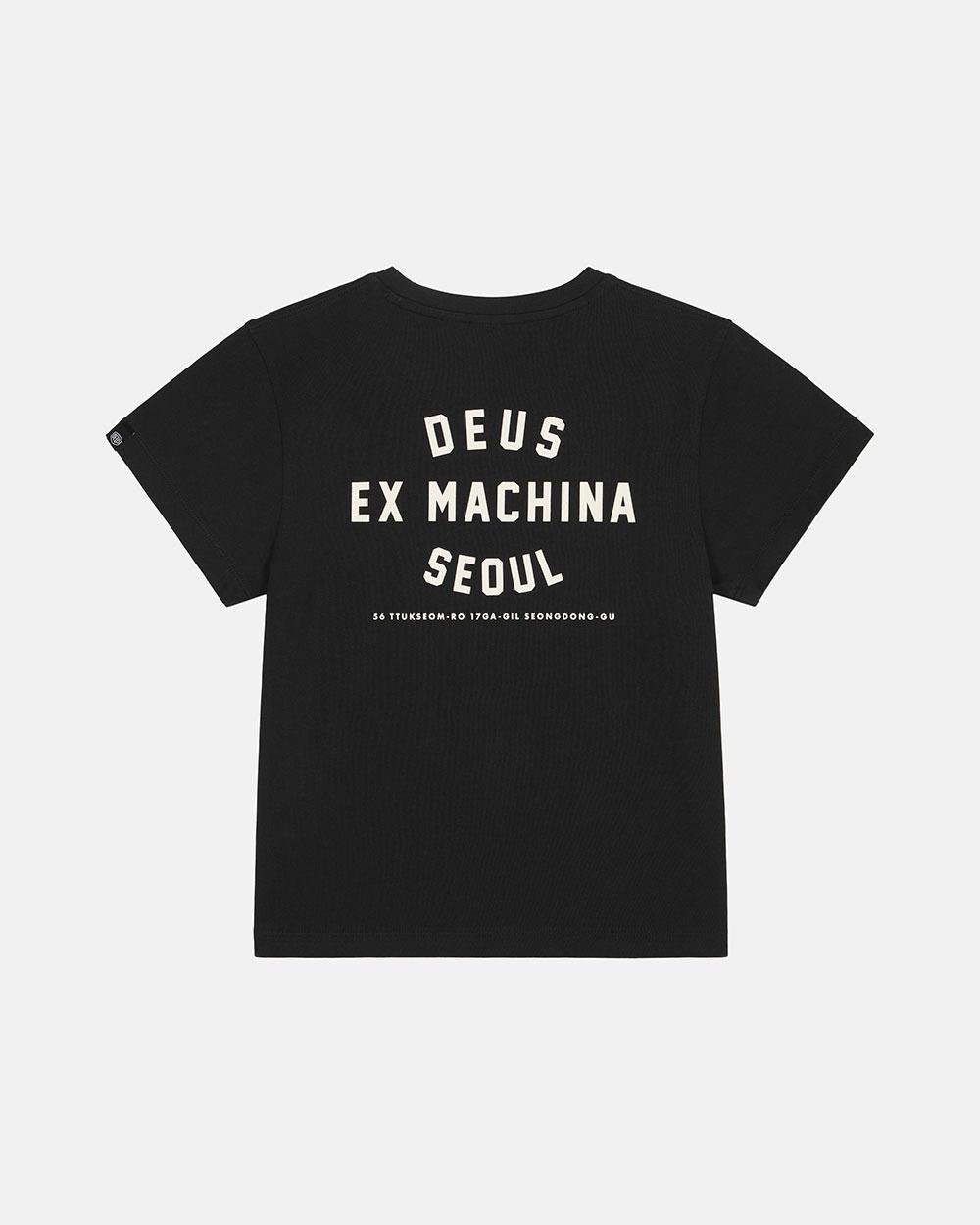 W. Seoul College Address Tee_Black