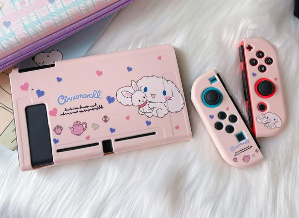 닌텐도 스위치 / OLED 산리오 동숲 젤리 tpu 슬림 케이스