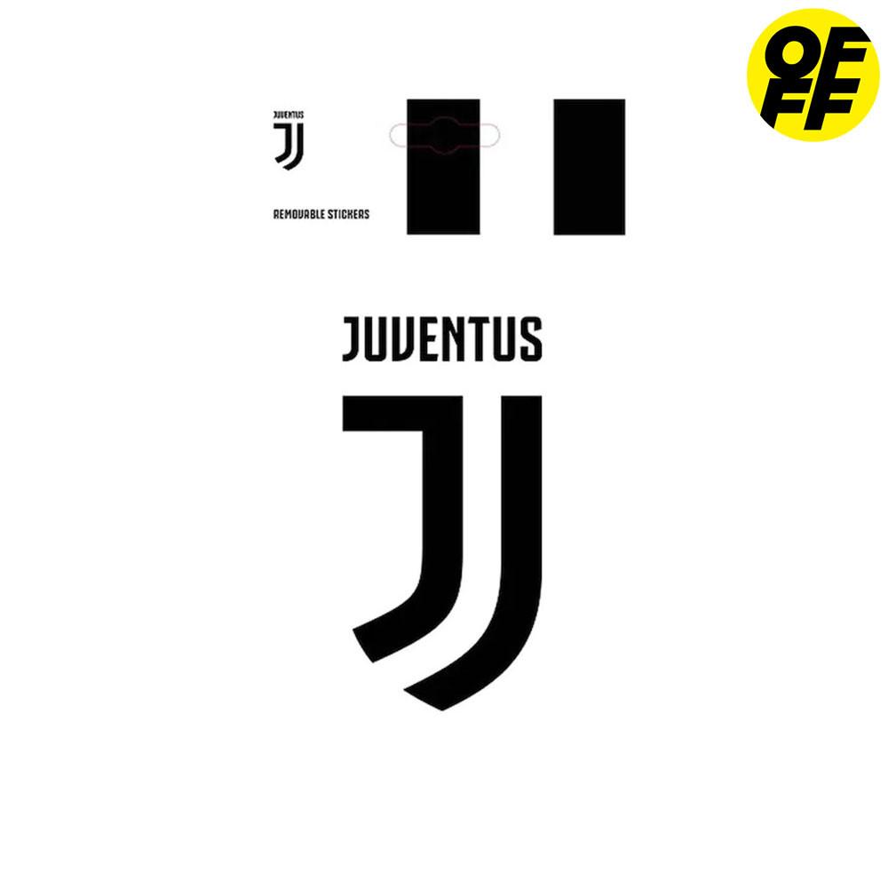 유벤투스 로고 스티커 화이트 오피셜 굿즈