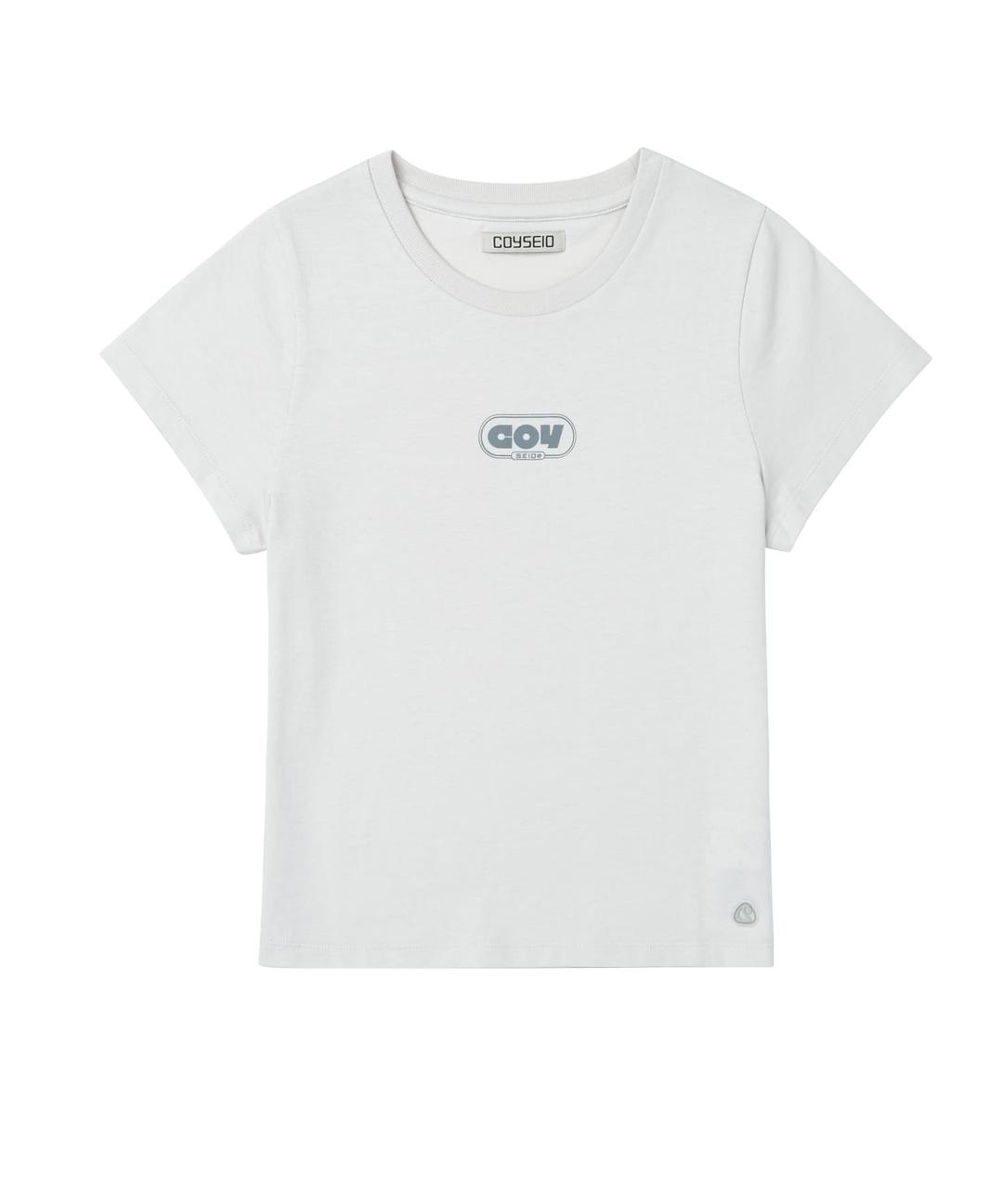 ROUND LOGO T-SHIRT SAND