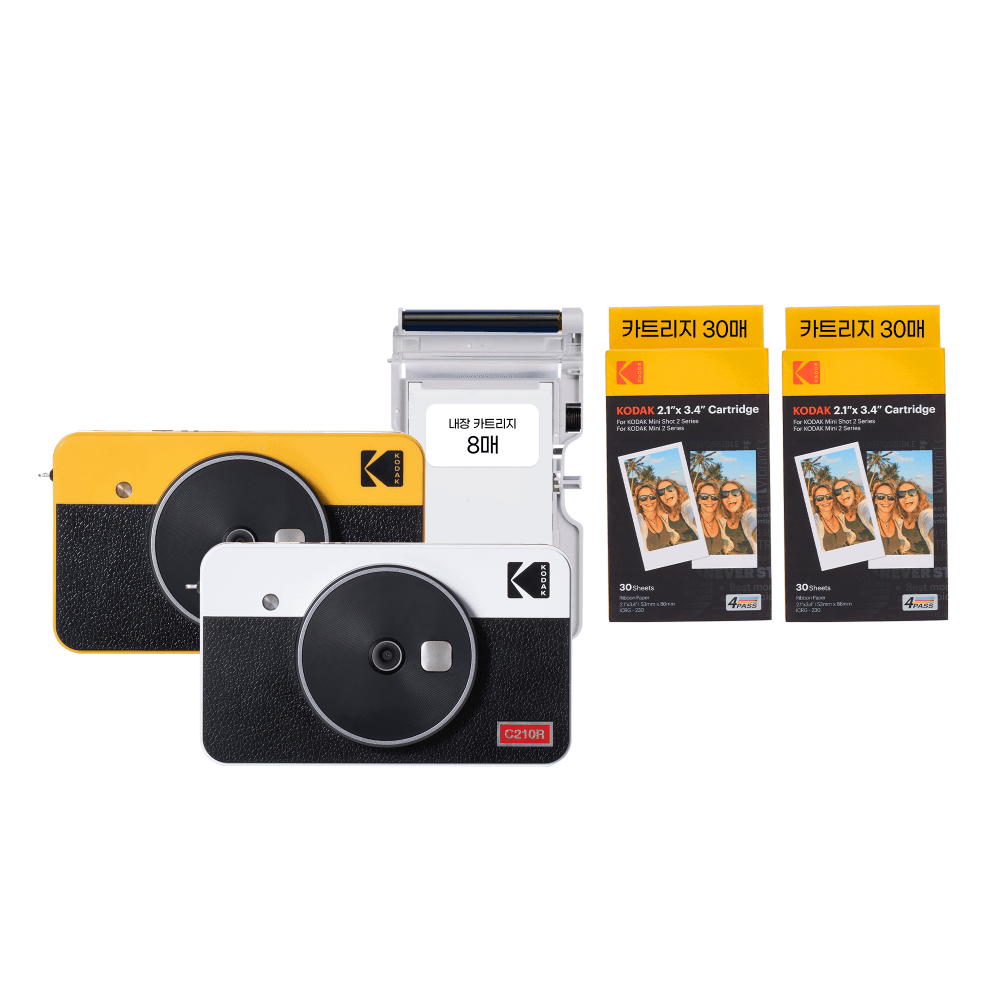 코닥 미니샷2 레트로 즉석 카메라+카트리지 68매 번들