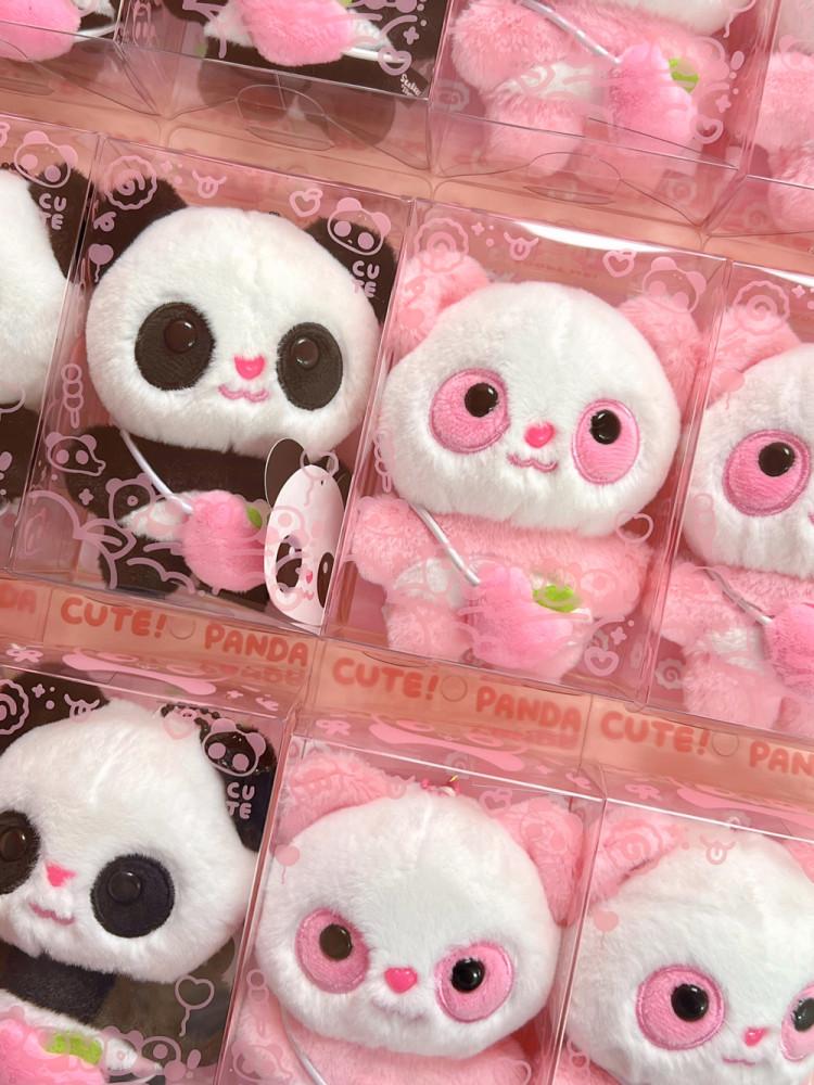 [핀버튼증정]♥포포&푸푸 10cm 판다 인형키링♥