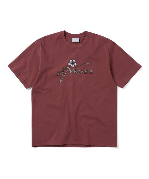 Tropical Never Tee Dried Rose