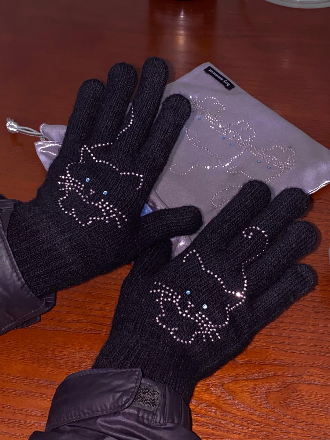 5차) Kitten Gloves (black)