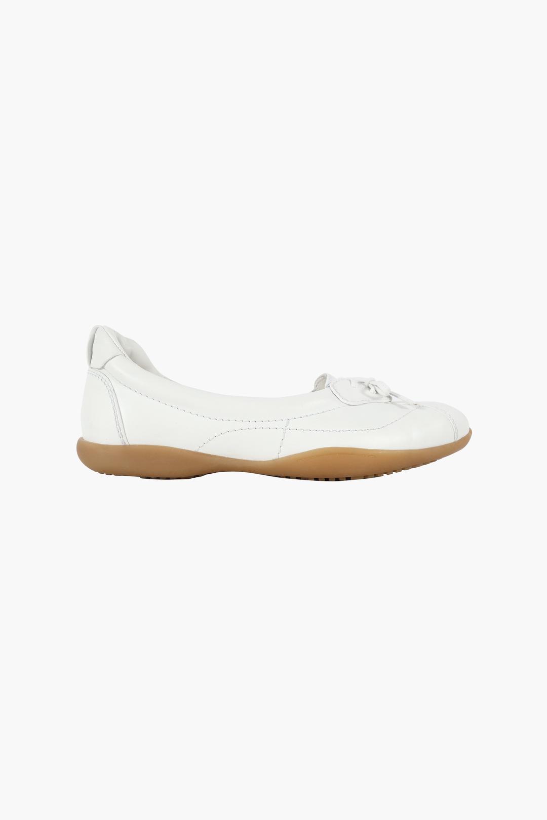 BALLERINA SNEAKER IN WHITE - WHITE / 35