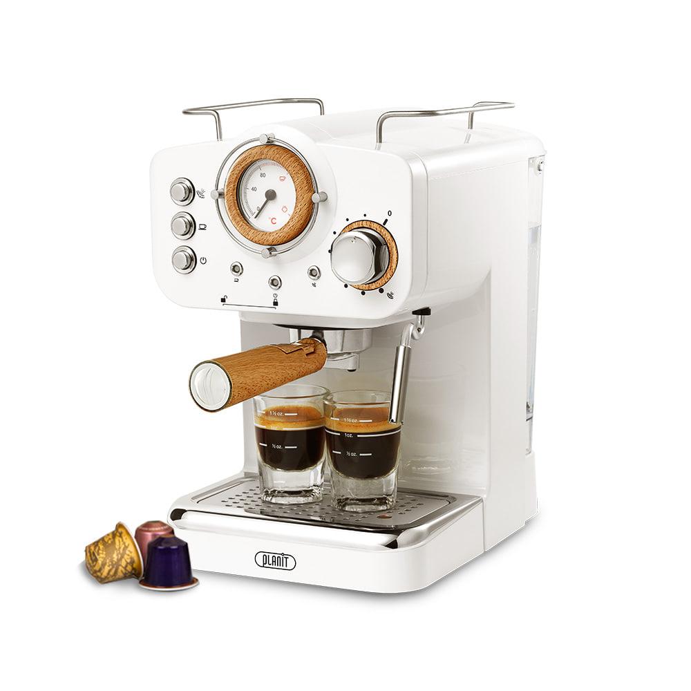 [TIME SALE] 플랜잇 2in1 커피머신 노르딕  화이트 PCM-NF15W