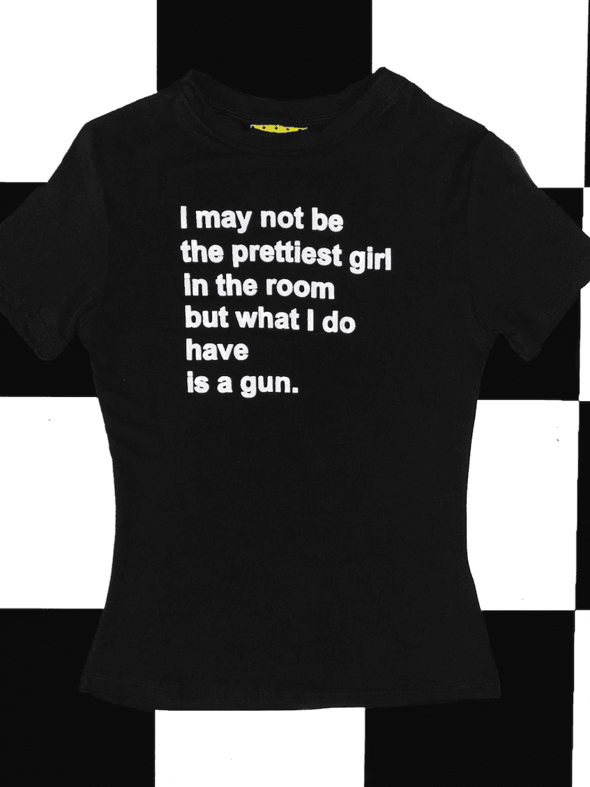 GIRL WITH A GUN TEE