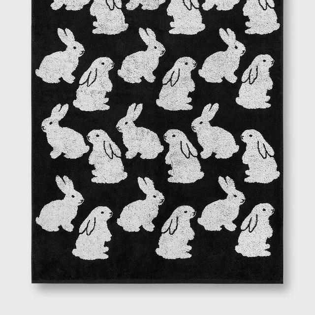 [타월로지스트x키티버니포니]  Little Bunnies Big Towel 70x140cm, 1ea