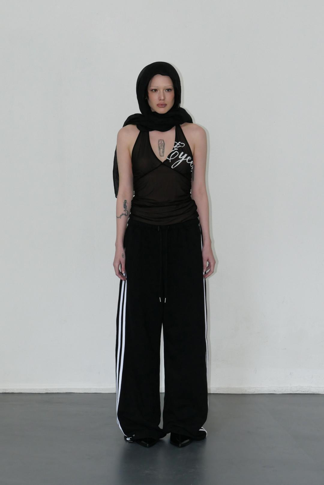 Shield Logo Sweatpants - Black