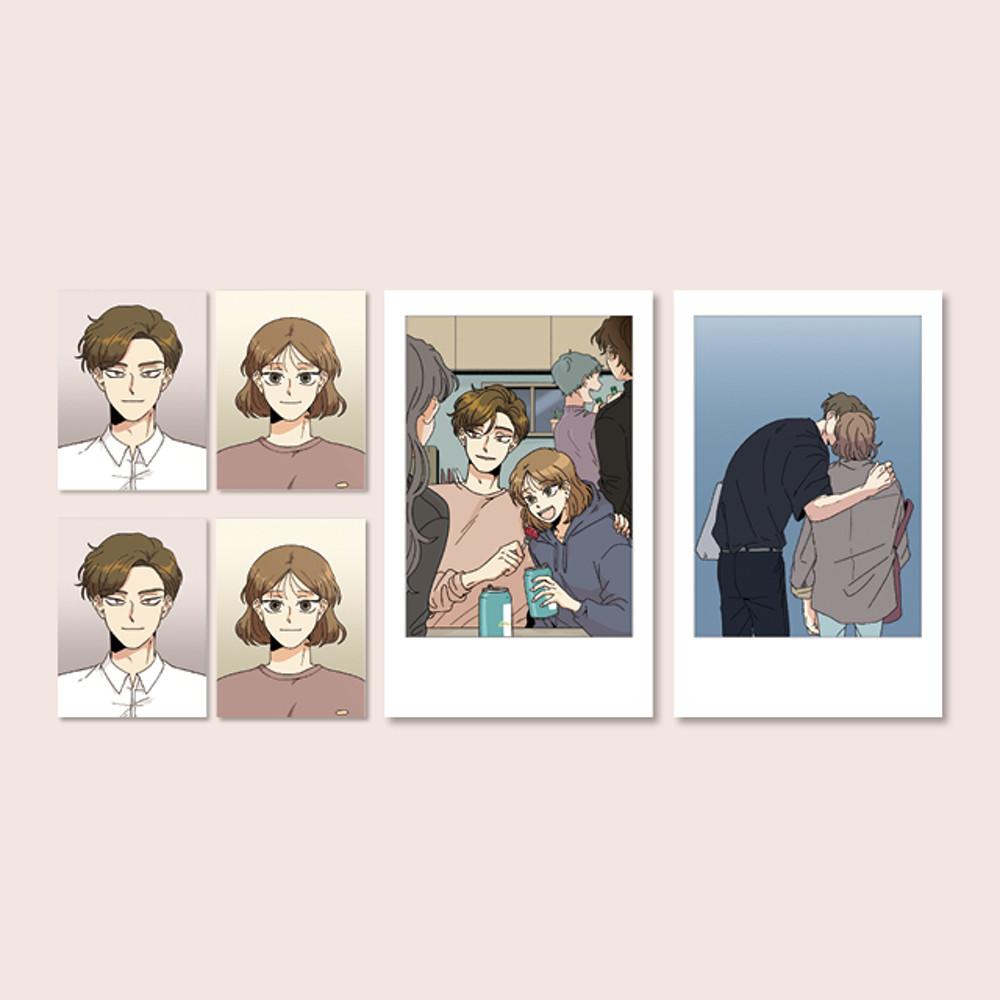 [유월] 동트는 로맨스 새벽광채 증명사진 세트