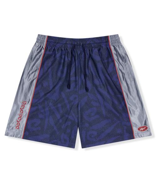 YESEYESEE X REEBOK Basketball Mesh Shorts Normal Navy