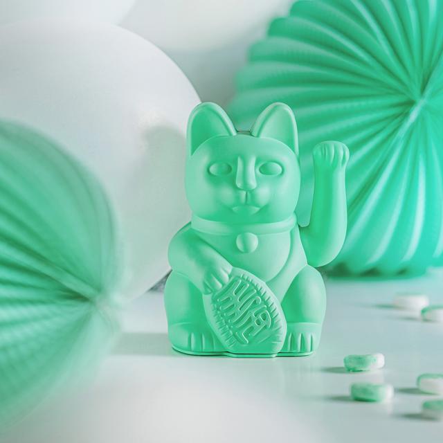 럭키캣 민트 15cm