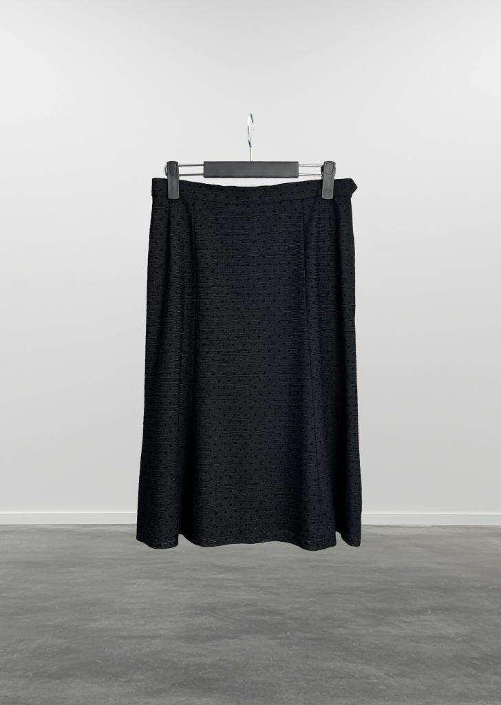 vintage dot skirt