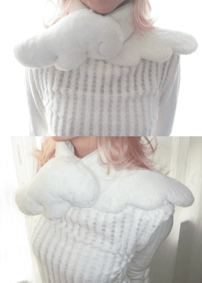 묘랑 [Angel&hug] Angel hug wings muffler