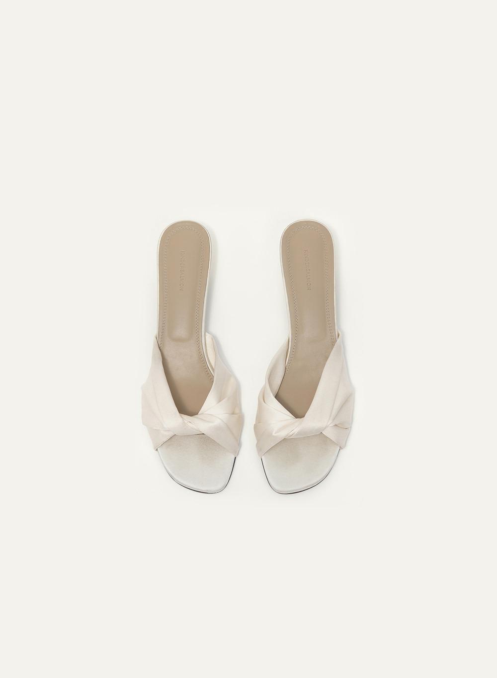 Luva Satin Sandal Crema