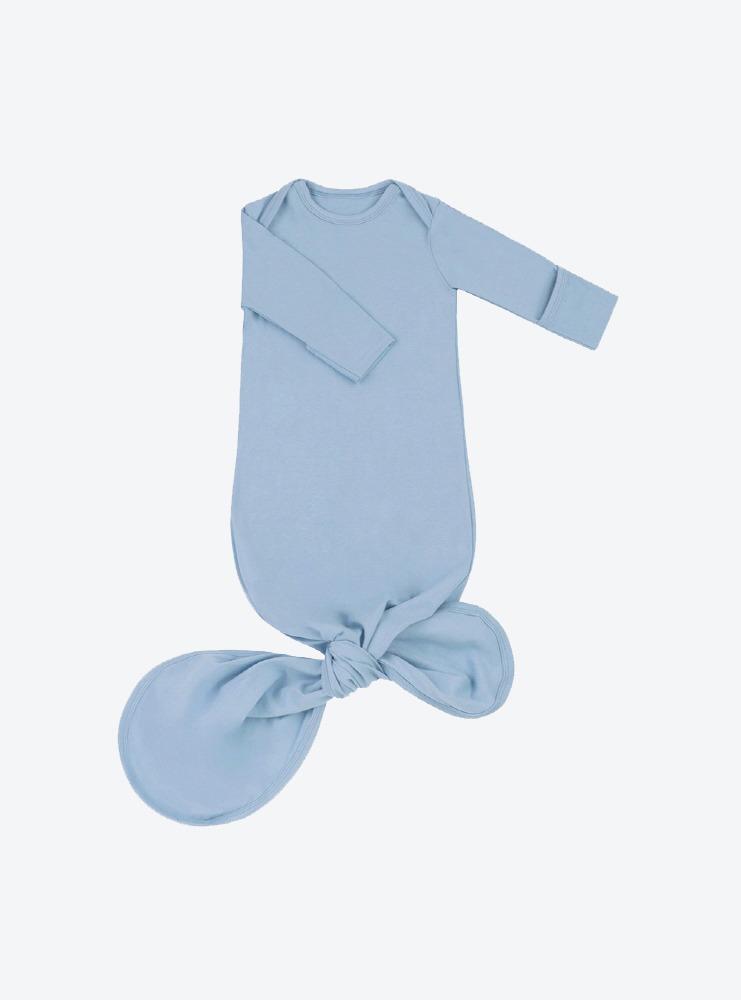 인어가운 신생아 속싸개 : 소라색