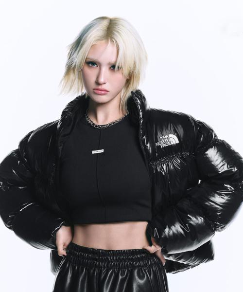 NJ1DR82J 화이트라벨 여성 엘라 다운 자켓 (RDS) BLACK