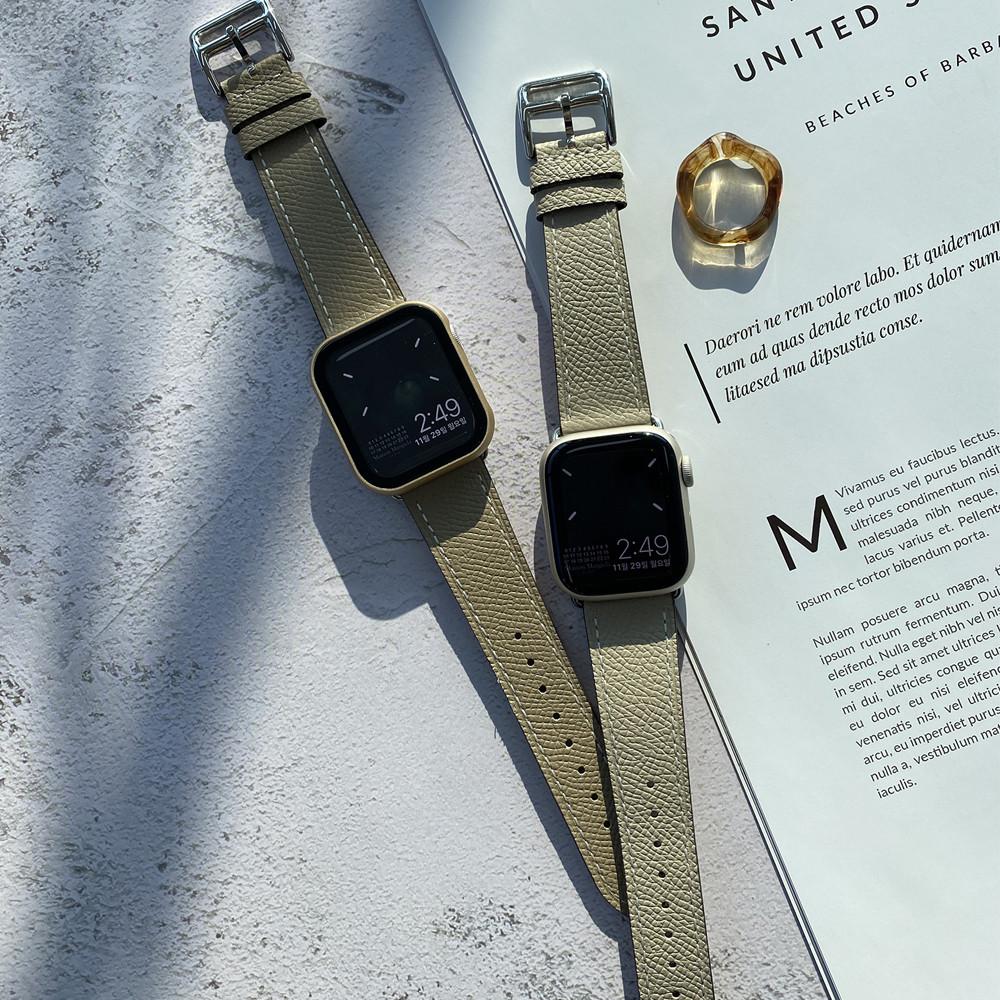 더블D 애플워치 밴드 SE 7 6 5 4 3 싱글투어 가죽 스트랩