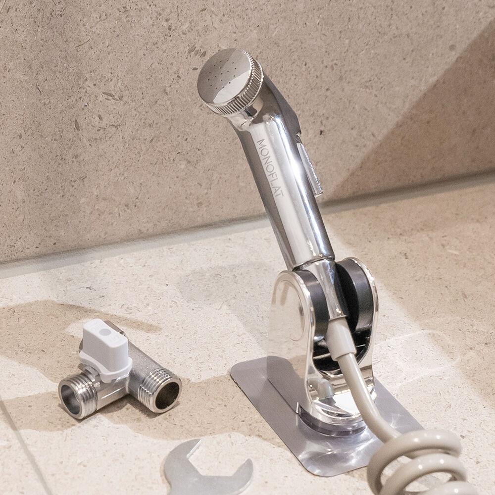 모노플랫 욕실 스프레이건 화장실 청소 변기 샤워기 청소건