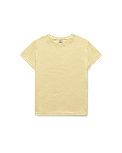 CREW NECK TEE - LEMON