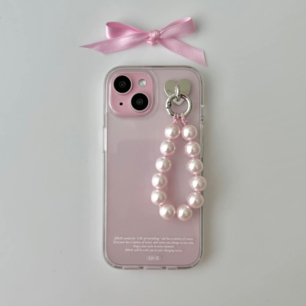 아비오에 러블리로고 젤리하드케이스 아이폰15케이스