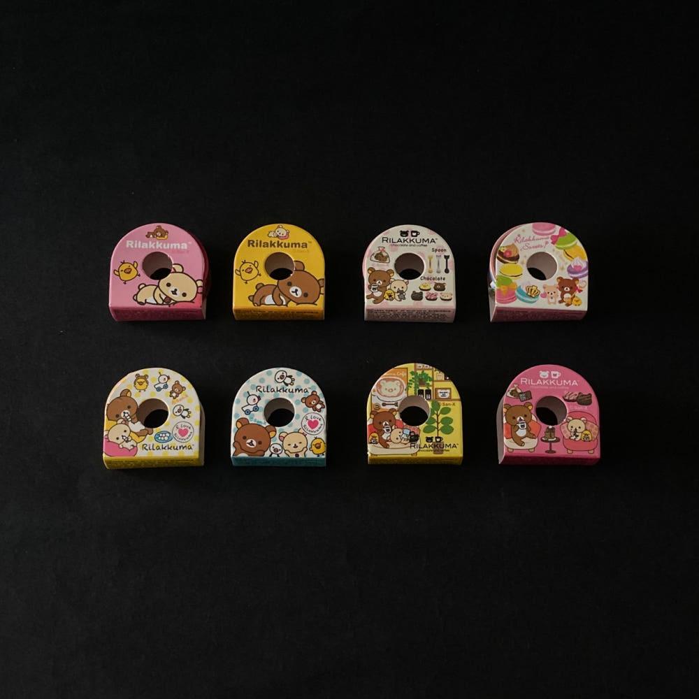 [중고] [고전문구] 리락쿠마 미니 데코 테이프 (택1)