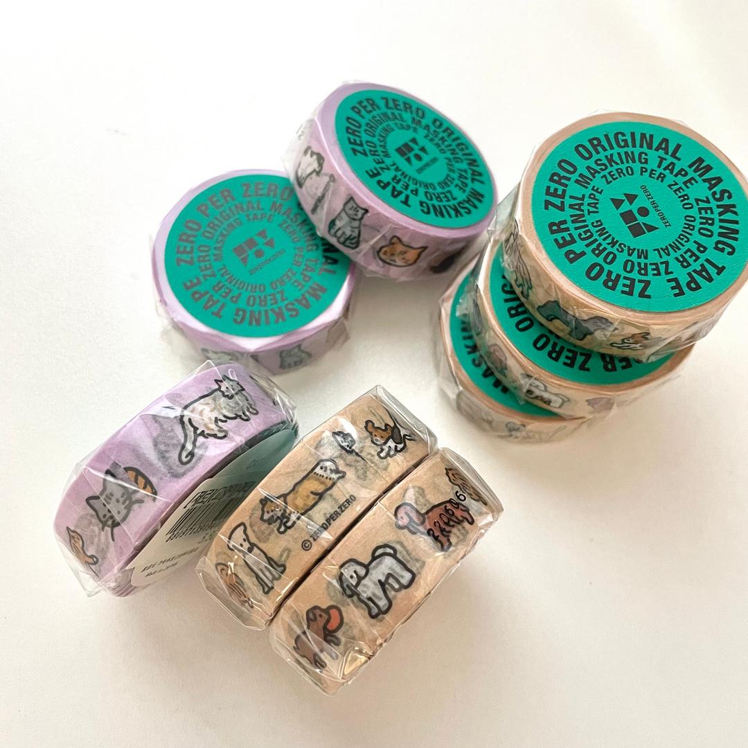 [제로퍼제로] 마스킹테이프 2종