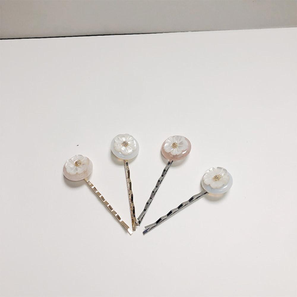 한복뒤꽂이 비녀 매화헤어핀